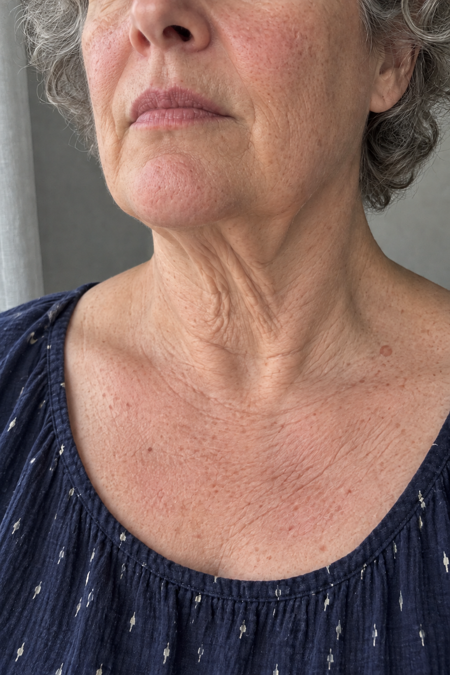 Post-weight loss, before